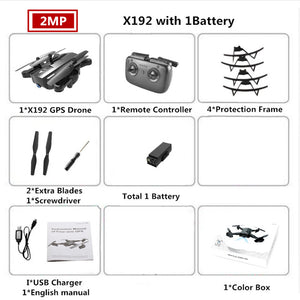 X192 GPS Quadcopter with 720P/1080P Camera