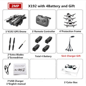 X192 GPS Quadcopter with 720P/1080P Camera