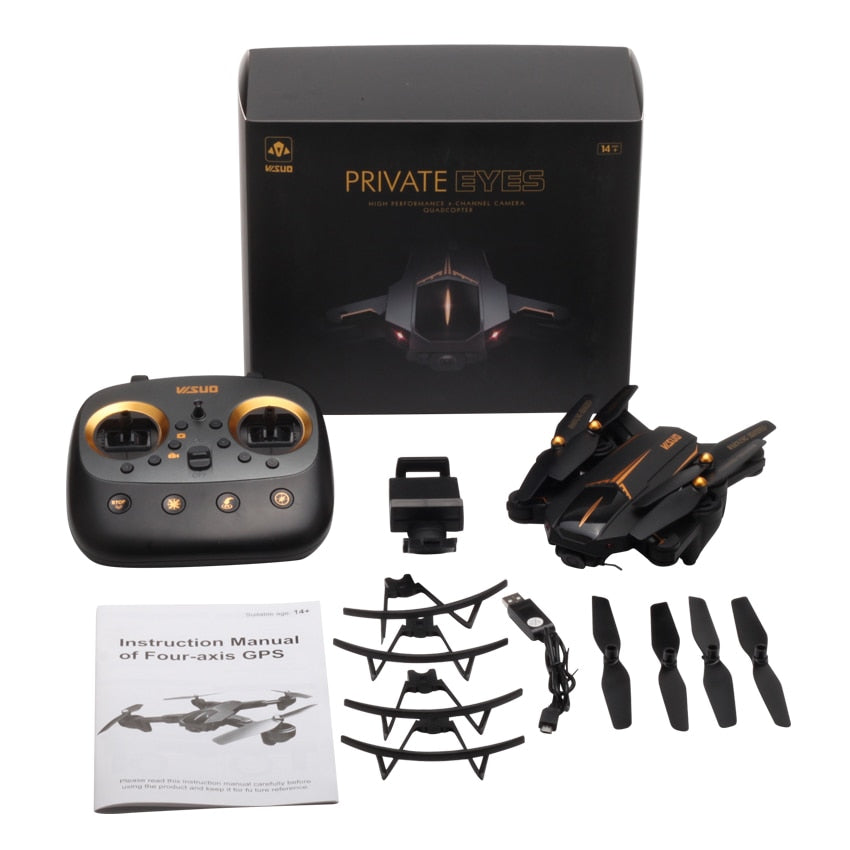VISUO XS812 GPS Drone with Camera 5MP