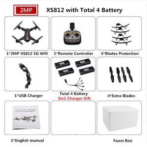 VISUO XS812 GPS Drone with Camera 5MP
