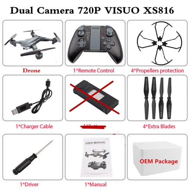 VISUO XS816 RC DroneOptical