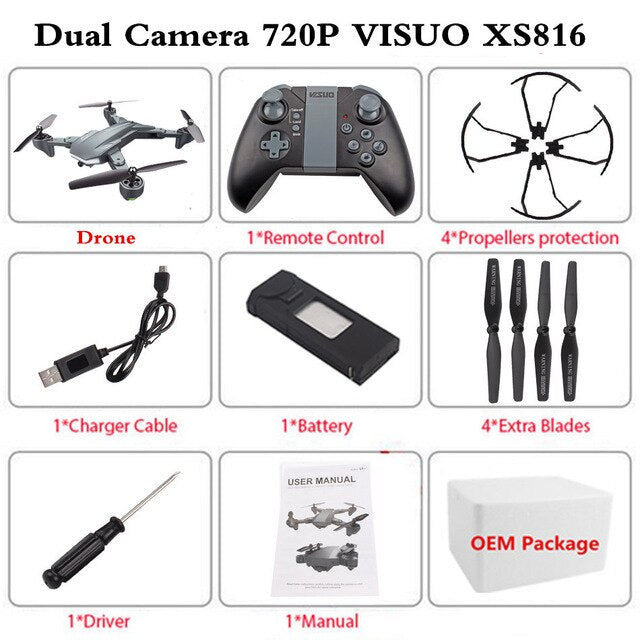 VISUO XS816 RC DroneOptical