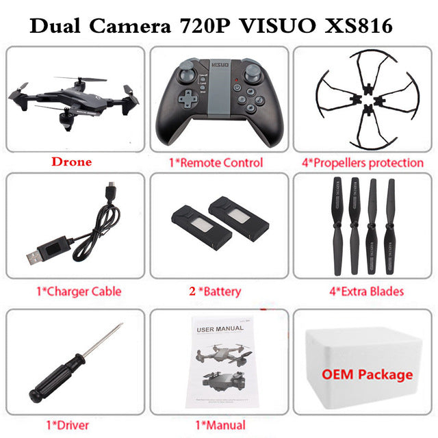 VISUO XS816 RC DroneOptical