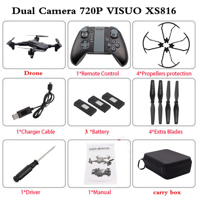 VISUO XS816 RC DroneOptical